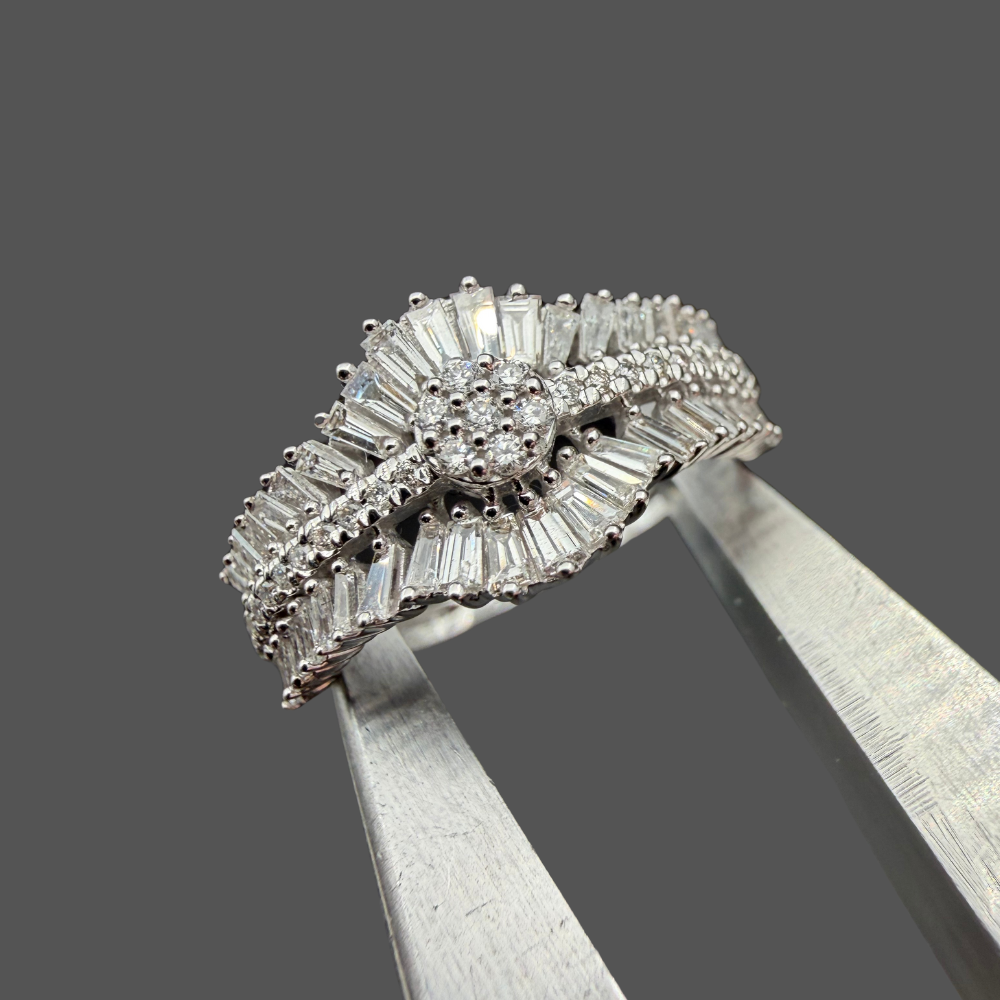 Bague - Pavage Baguette