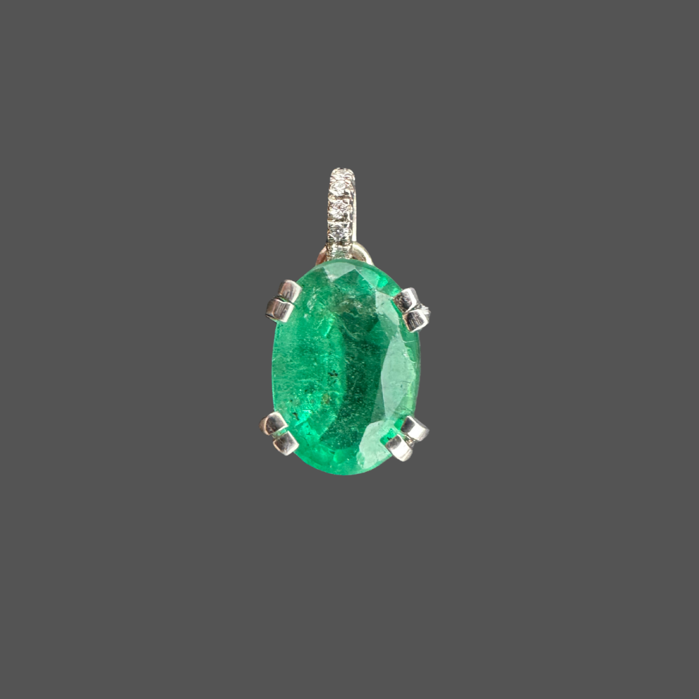 Pendentif Émeraude