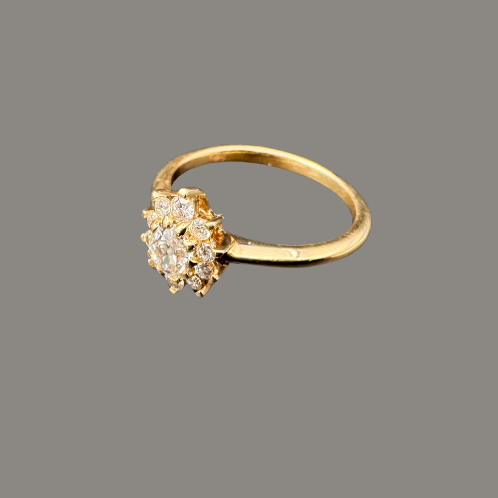 Bague Entourage Diamants