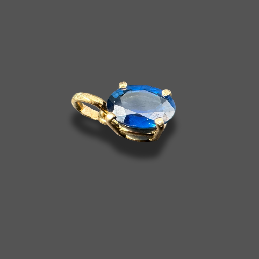 Pendentif saphir