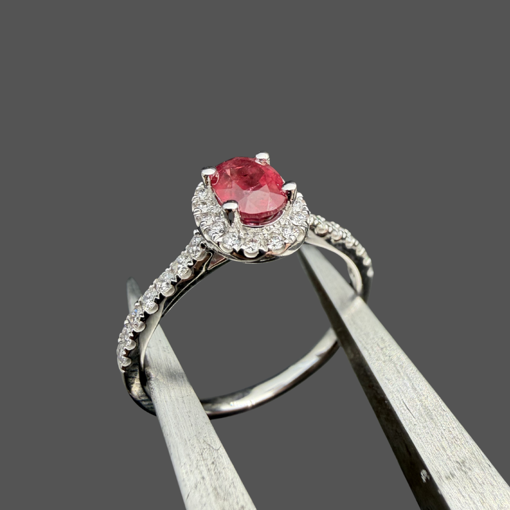 Bague Rubis et Diamants