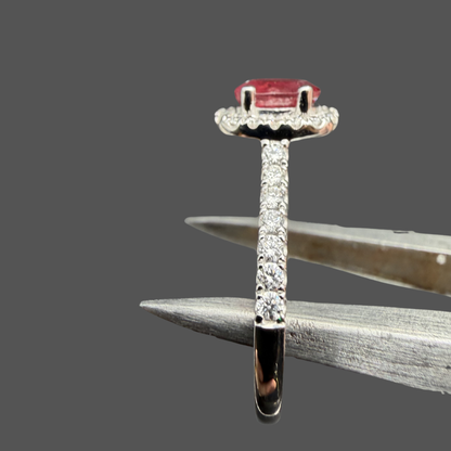 Bague Rubis et Diamants