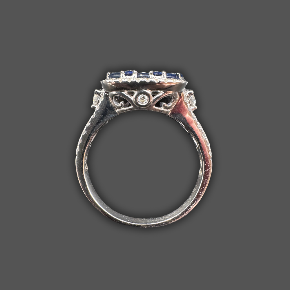 Bague Saphir Fleure