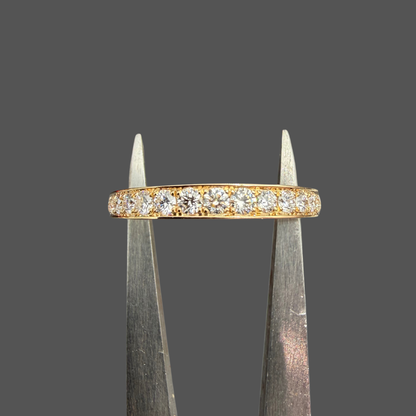 Demi-Alliance Diamants G-VS 0,35 ct – Or Jaune 18 Carats