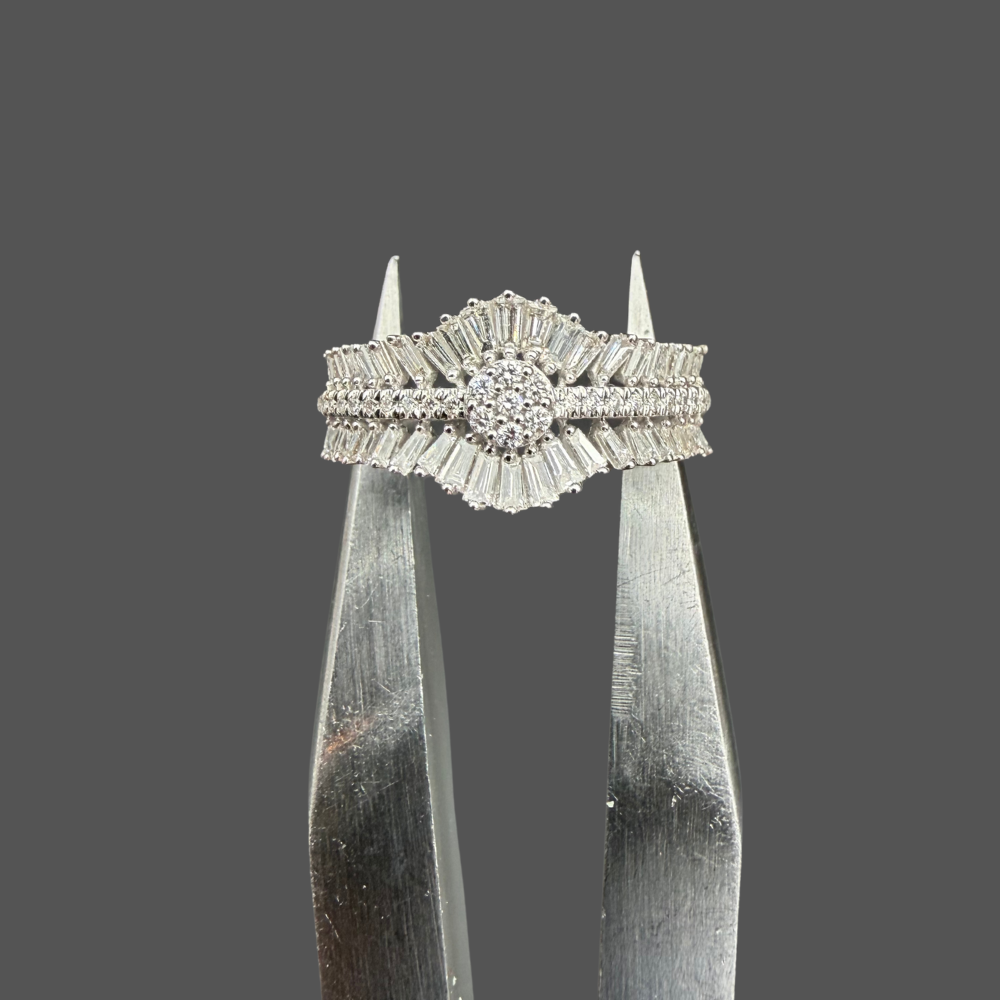 Bague - Pavage Baguette