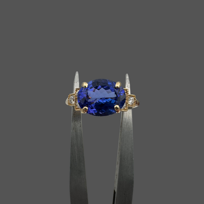 Piece Unique - Bague Tanzanite