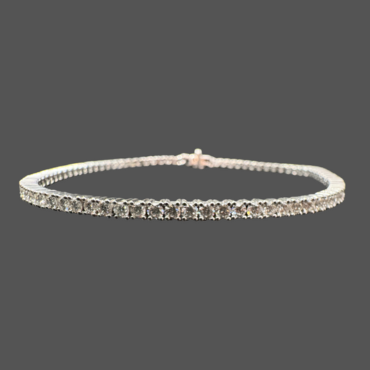 Bracelet Rivière de Diamants – 3.00 ct