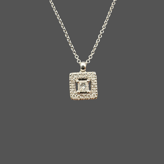 Pendentif diamant 0.15ct