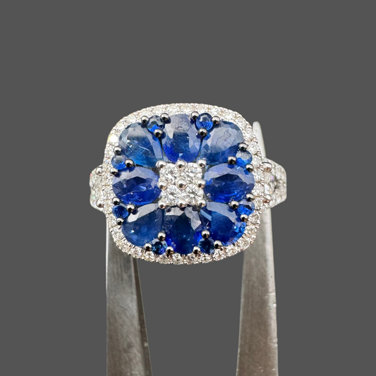 Bague Saphir Fleure
