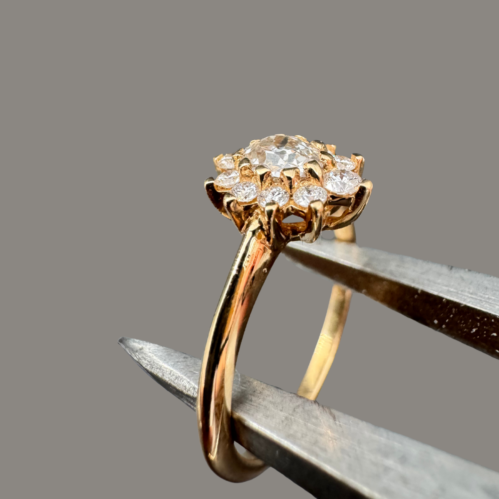 Bague Entourage Diamants