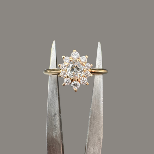 Bague Entourage Diamants