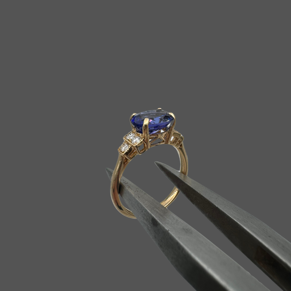 Piece Unique - Bague Tanzanite