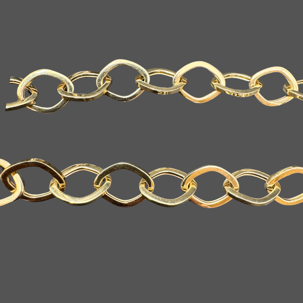 Collier mailles rondes