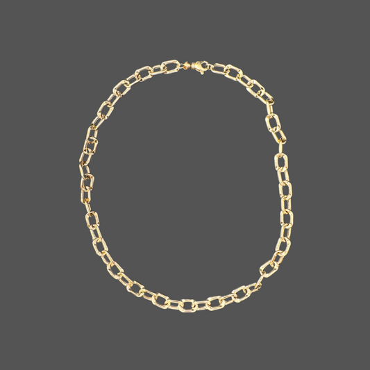 Collier mailles rectangles