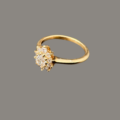 Bague Entourage Diamants